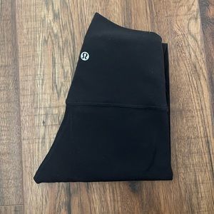 Black 28” lululemon align leggings